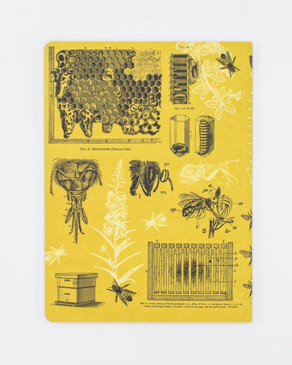 Cognitive Surplus: Bees Softcover Notebook - Lined