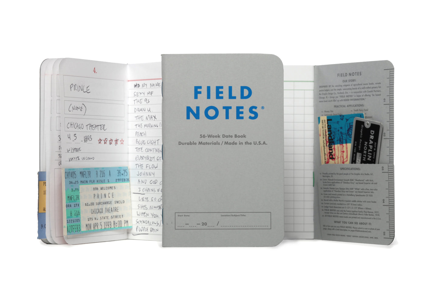 Field Notes: Index Edition Memo Book - 2 Pack