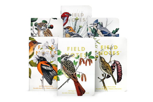 Field Notes: The Birds and Trees of North America Memo Book - 3 Pack