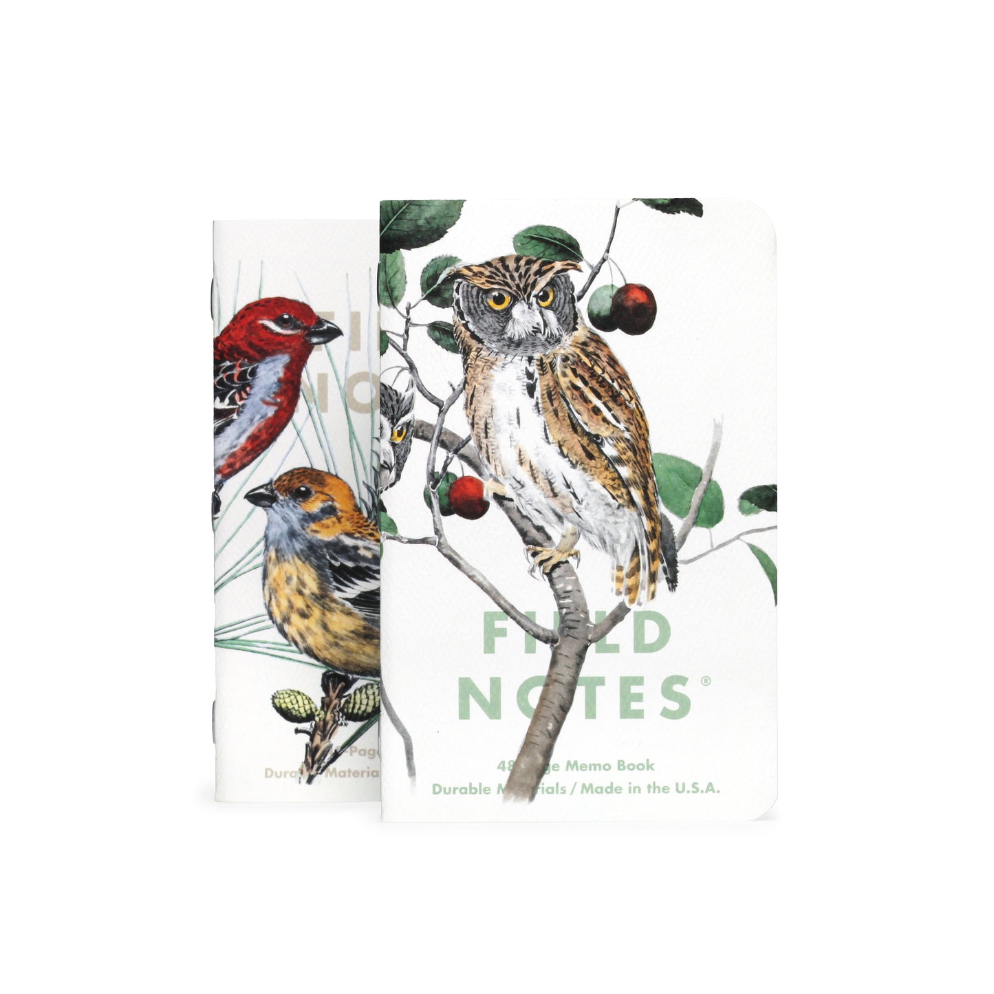 Field Notes: The Birds and Trees of North America Memo Book - 3 Pack