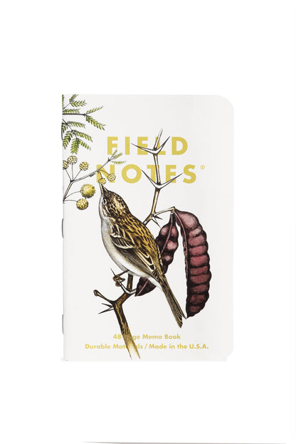 Field Notes: The Birds and Trees of North America Memo Book - 3 Pack