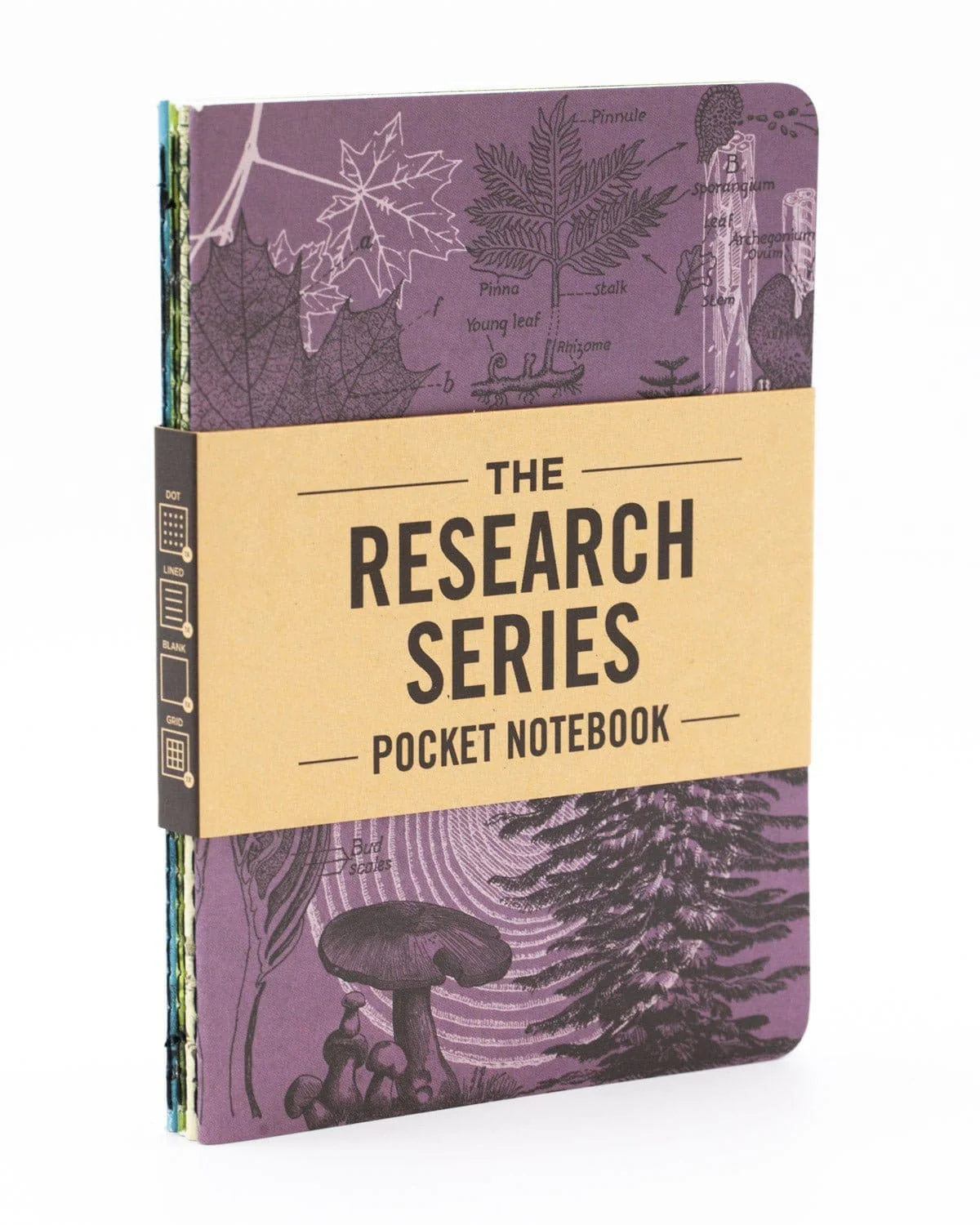 Cognitive Surplus: Natural Science Pocket Notebook 4-pack