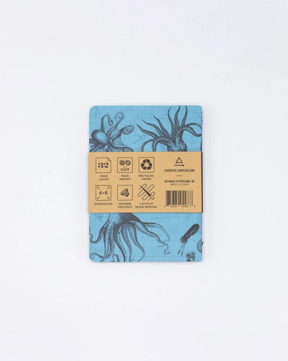 Cognitive Surplus: Natural Science Pocket Notebook 4-pack