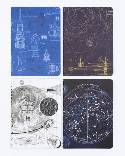 Cognitive Surplus: Space Science Pocket Notebook 4-pack