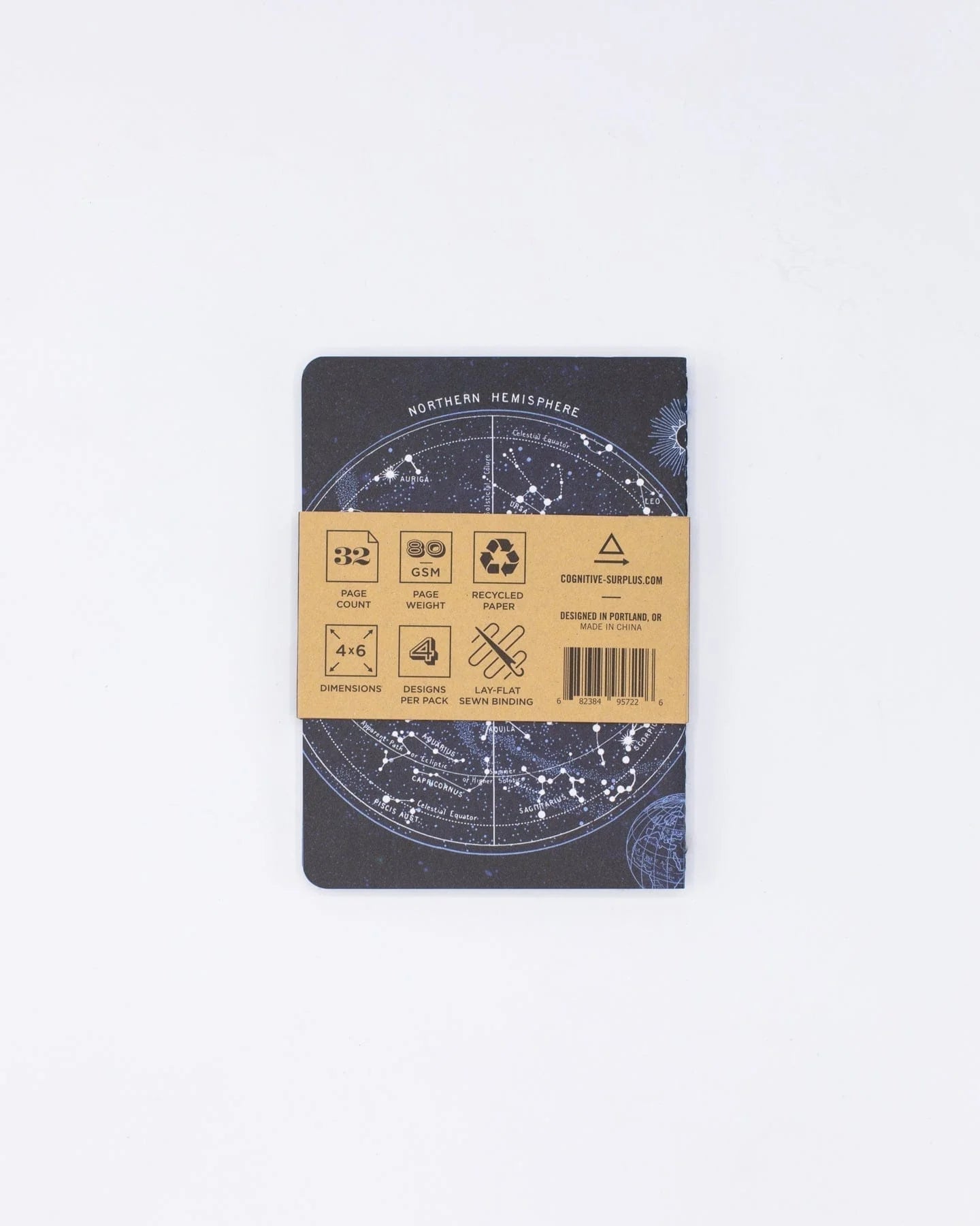 Cognitive Surplus: Space Science Pocket Notebook 4-pack