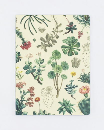 Cognitive Surplus: Succulents Softcover Notebook - Lined