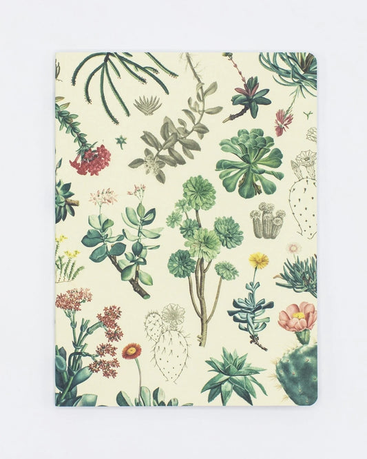 Cognitive Surplus: Succulents Softcover Notebook - Lined