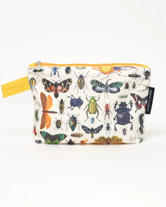 Garden Friends Pencil Pouch – Whimsical Garden-Inspired Zipper Pouch for Pencils and Essentials