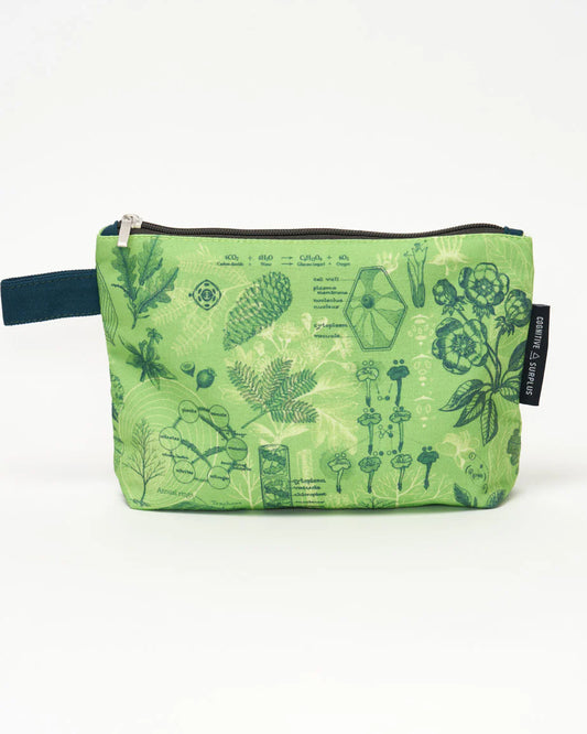 The Botanist Pencil Pouch – Elegant Botanical-Inspired Zipper Pouch for Pencils and Essentials