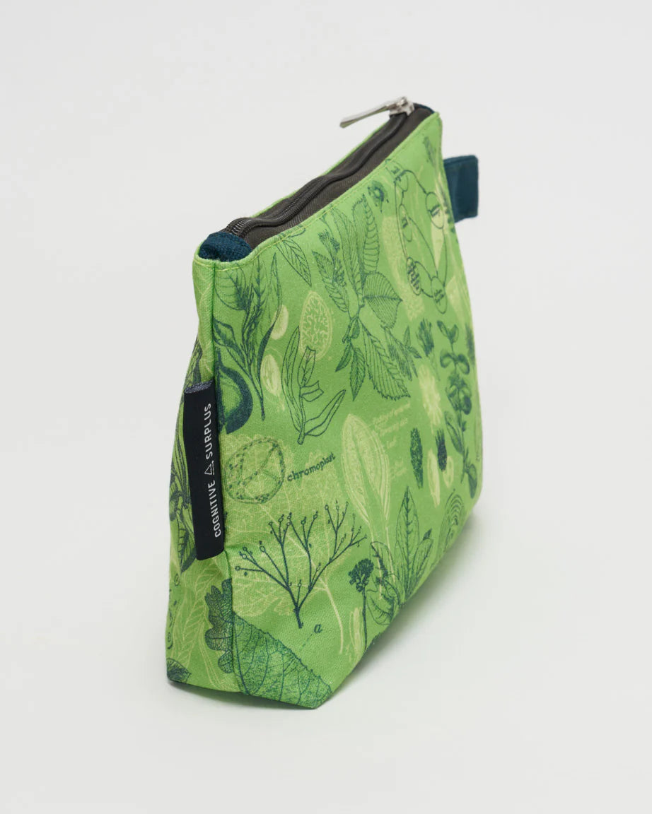 The Botanist Pencil Pouch – Elegant Botanical-Inspired Zipper Pouch for Pencils and Essentials