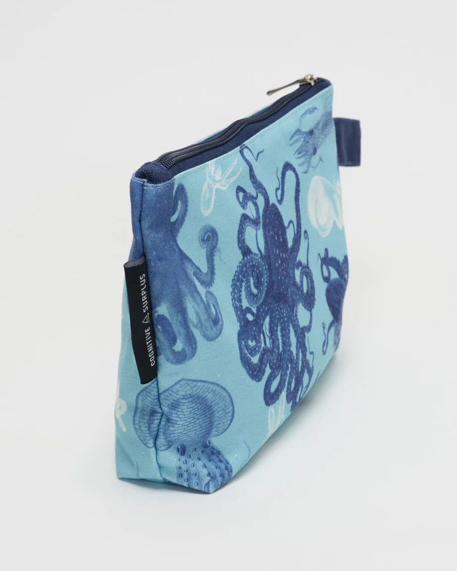 Beware the Kraken Pencil Pouch – Sea Monster-Inspired Zipper Pouch for Pencils and Essentials