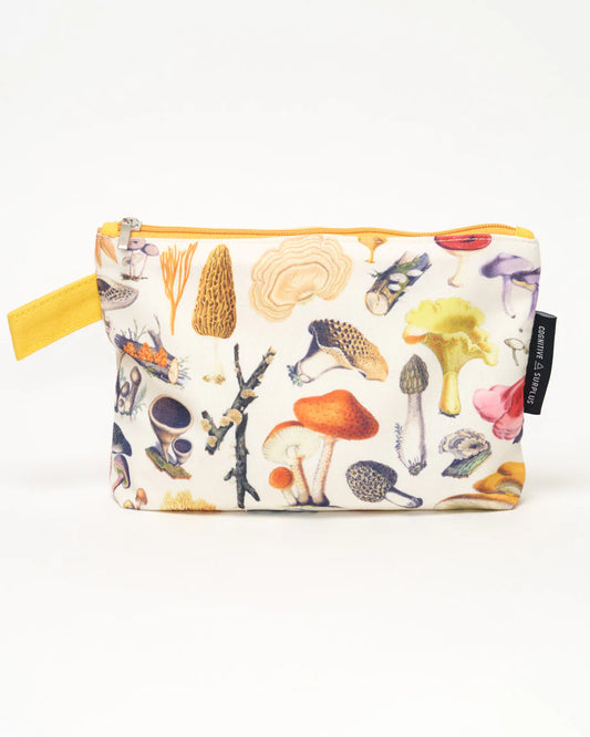 Woodland Mushrooms Pencil Pouch – Nature-Inspired Zipper Pouch for Pencils and Essentials