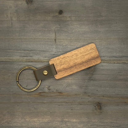 Wood Keychains - Custom Engraving Available