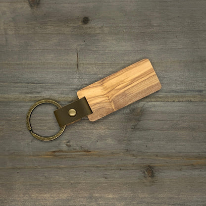 Wood Keychains - Custom Engraving Available