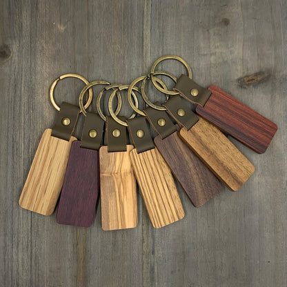 Wood Keychains - Custom Engraving Available